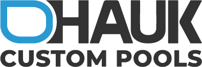 Hauk Custom Pools Logo
