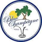Blue Champagne Pools Logo