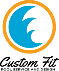 Custom Fit Pools Logo