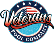 A Veteran's Pool Company Logo