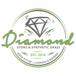 Diamond Stone & Synthetic Grass Logo