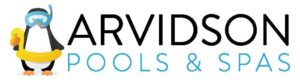 Arvidson Pools and Spas Logo