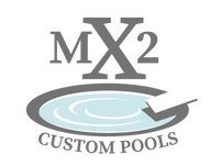 MX2 Custom Pools Logo