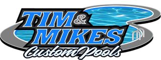 Tim & Mikes Custom Pools Logo