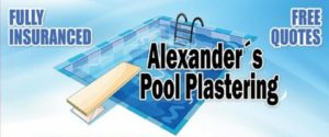 Alexander's Pool Plastering Logo