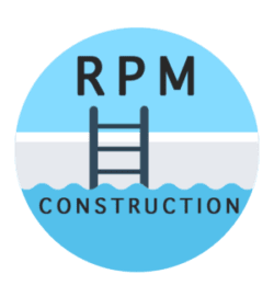 RPM Construction & Pools Logo