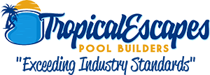 Tropical Escapes Pool Builders Logo