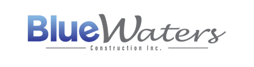 Blue Waters Construction Logo