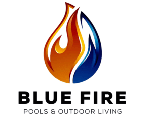 Blue Fire Pools and Outdoor Living Logo
