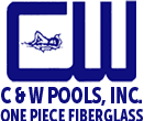 C & W Pools Logo