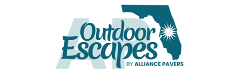 Outdoor Escapes by Alliance Pavers Logo
