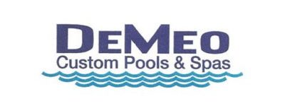DeMeo Custom Pools & Spas Logo