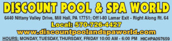 Discount Pool & Spa World Logo