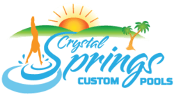 Crystal Springs Custom Pools Logo