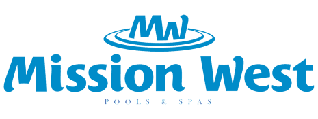 Mission West Pools and Spas Logo