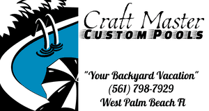 Craft Master Custom Pools Logo
