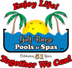 Gulf Breeze Pools & Spas Logo