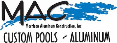 MAC Custom Pools - Aluminum Logo