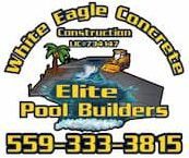 White Eagle Concrete - Elite Pool Builders Logo