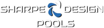 Sharpe Design Pools Logo