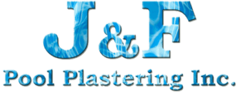J & F Pool Plastering Logo