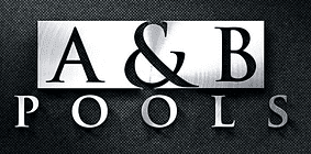 A & B Pools Logo