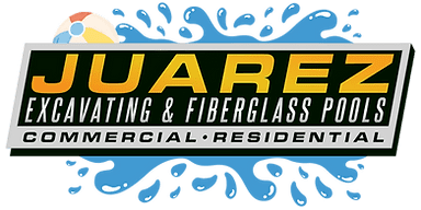 Juarez Excavating & Fiberglass Pools Logo