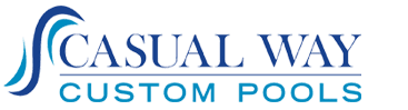 Casual Way Custom Pools Logo
