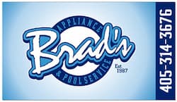 Brad's Swimming Pools Logo