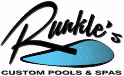 Runkle's Custom Pools & Spas Logo