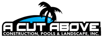 A Cut Above Construction Pools & Landscape Logo