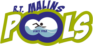 R.T. Malins Custom Pools Logo