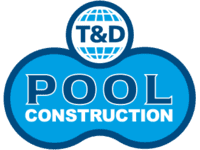 T & D Pool Construction Logo