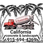 California Concrete & Landscape Logo