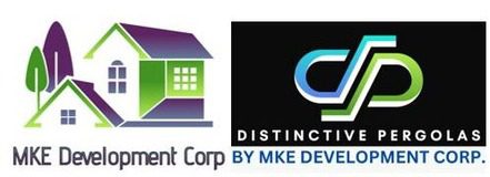MKE Development Corp & Distinctive Pergolas  Logo