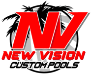 New Vision Custom Pools Logo