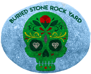 Buried Stone Rock Yard Logo