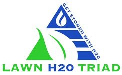 Lawn H2O Triad Logo
