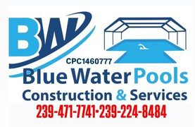 Blue Water Pools Construction & Services Logo