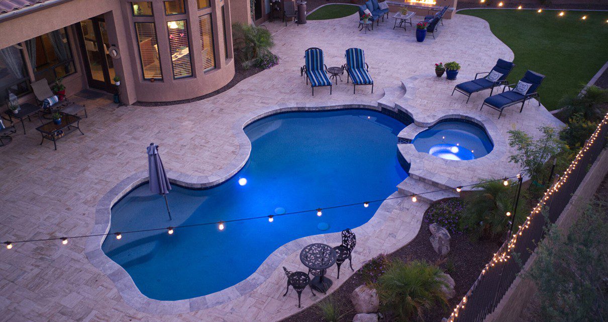 luxury swimming pool 