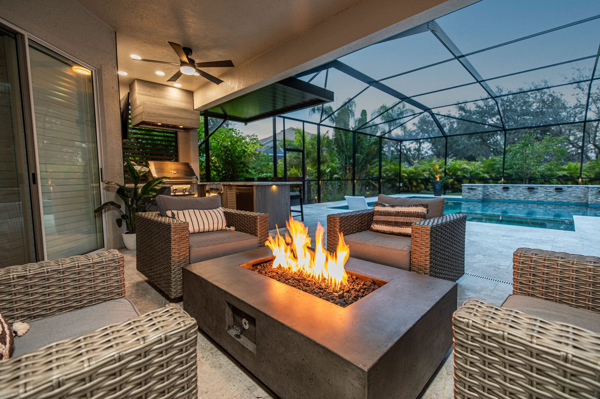 Gas-Fire-Pit-Seating-Area-and-Outdoor-Kitchen-Installed-Tampa-Florida-WEB-2