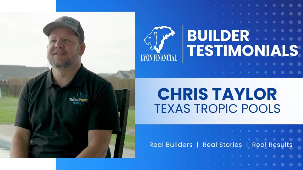 Video testimonial – Chris Taylor | Texas Tropic Pools